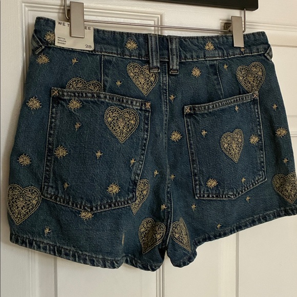 Free People Bettie Embroidered Sailor Shorts - Picture 8 of 10